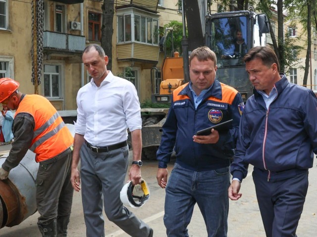 В Ступине продолжается подготовка к отопительному сезону