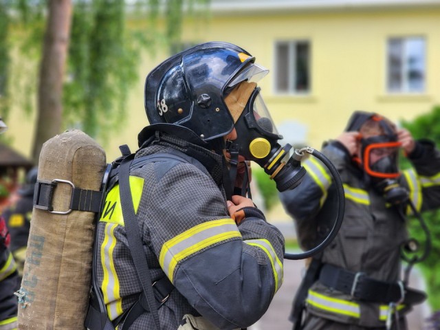 Более 50 спасателей приняли участие в пожарных учениях в Ногинске