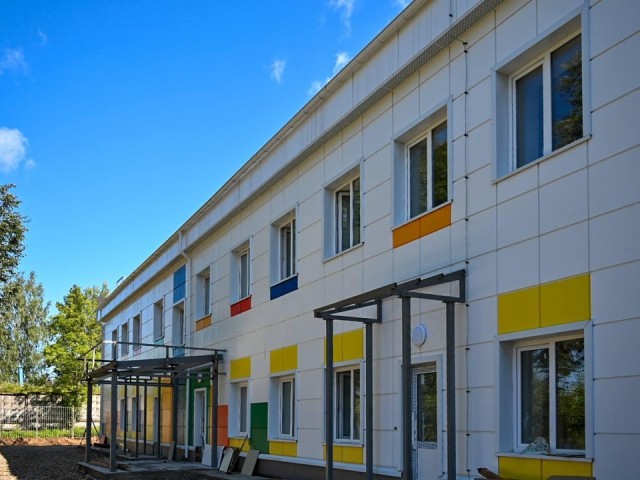 В детском саду-школе в Майдарово городского округа Солнечногорск завершают чистовую отделку