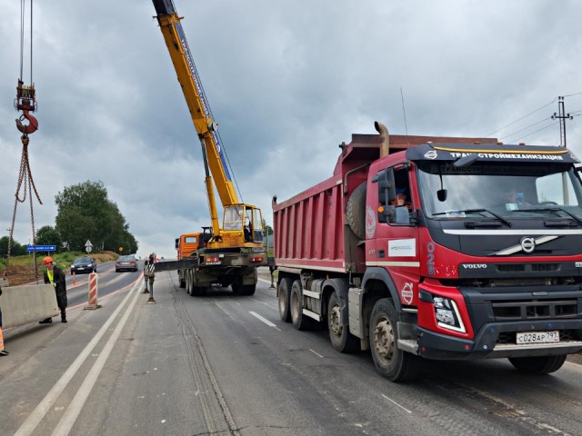 Поворот на Курьяново в Афанасово оставят открытым во время ремонта М-9
