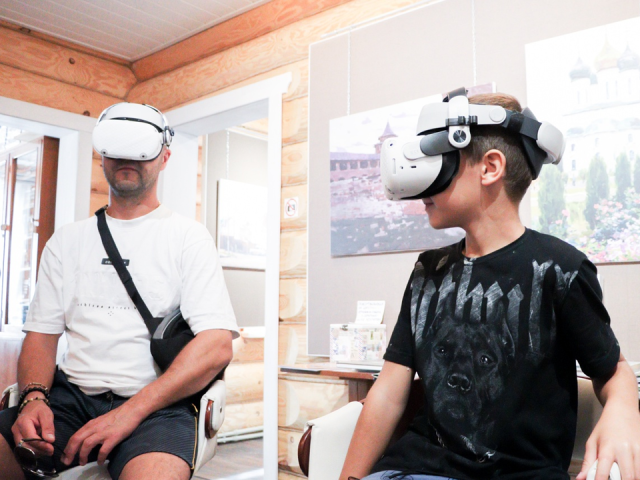 Арт-выставку «VR-погружение в Коломну» привезли в Ярославскую область