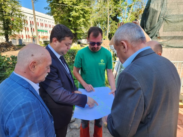Памятник красногвардейцам в Ногинске спрячут от ремонта
