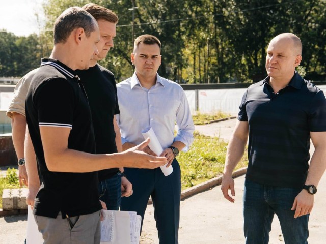 В микрорайоне Дзержинец обустроят велодорожку и фонтаны