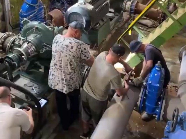 Тонкую настройку насосов ведут на самом крупном водозаборном узле в Щелкове