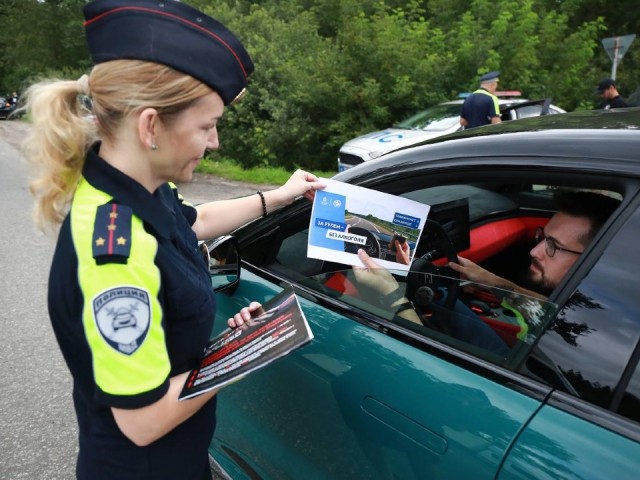 Профилактический рейд против пьяных водителей провели в Подольске