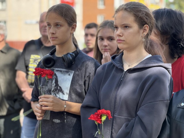 В Химках почтили память героев Миусской наступательной операции