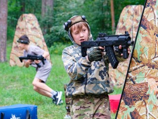 Дети и родители соревновались на карьере «Волкуша»