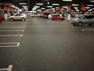 В Одинцове готовят к открытию парковку в ТЦ на Маршала Неделина