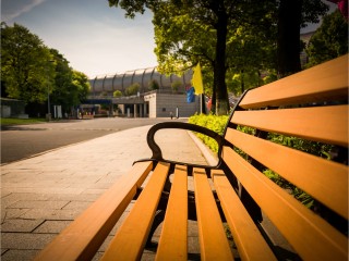 В Домодедово скамейка требует улыбку