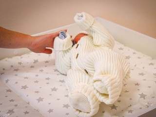 В роддоме Клина создали новую фотозону для счастливых моментов