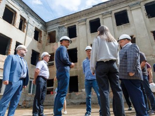 Ремонт Ухтомской больницы идет с опережением графика