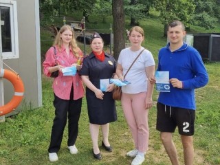 Жителям Красногорска напомнили о правилах безопасности на водоемах