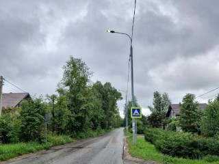 Освещение улучшили на Волоколамском проезде в Дедовске