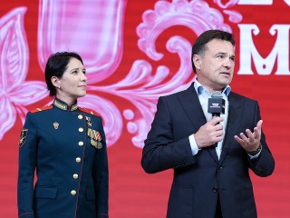 Воробьев встретился с участниками IX Всероссийского форума волонтеров-медиков в Солнечногорске