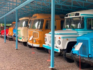В столичном музее транспорта турист нашел необычный автобус из Солнечногорска