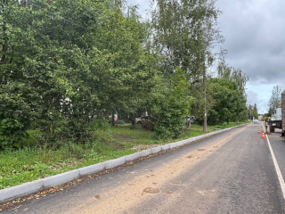 На улице Северная в Новой Ольховке расширили проезжую часть