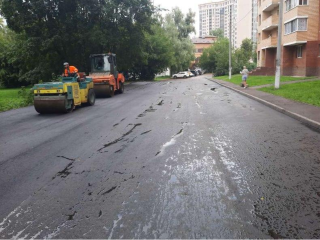 В Щелкове завершили ямочный ремонт дворов