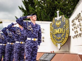 Бойцы подмосковного ОМОНа «Русич» отпраздновали 31-й день рождения отряда