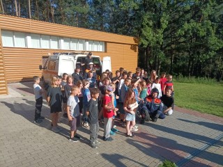 Спасатели провели урок безопасности для детей