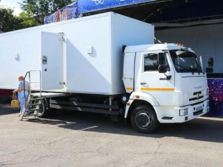 Жители деревень могут пройти обследование в передвижном комплексе в августе