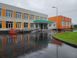 В деревне Малая Дубна Орехово-Зуевского округа завершают ремонт школы