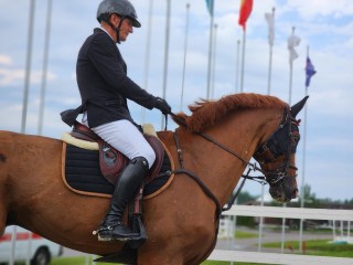 За кубок «Horseka» поборолись спортсмены на молодых лошадях