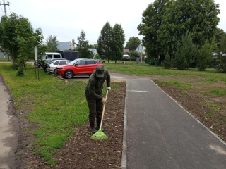В Зарайске открыли четыре новые пешеходные дорожки