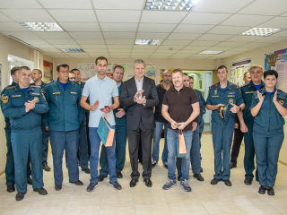 Жители Одинцовского округа получили медали за спасение семьи из горящего дома