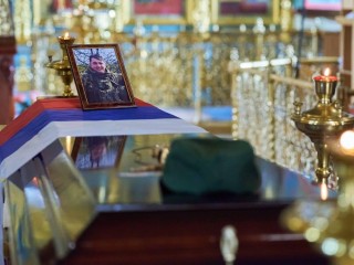 В Чехове простились с погибшим в бою на СВО Кириллом Александровым