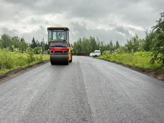 В Рузе отремонтировали дорогу к скиту
