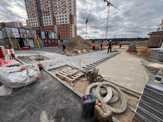 Началось обустройство детского сада на 250 мест в Балашихе