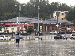 Дождь с грозой будет лить в Волоколамске до конца дня