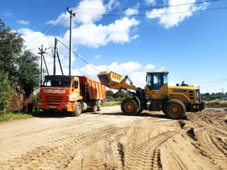 Дороги к социальным участкам в Липицах будут готовы в сентябре