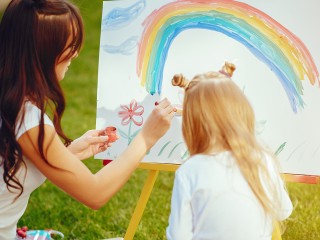 Детские рисунки украсят фасад дома в Одинцове