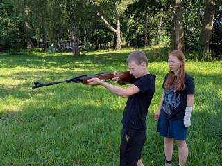 Полевую вылазку устроили для юнармейцев в Серебряных Прудах