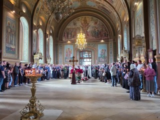 В Егорьевске состоялось отпевание бойца СВО
