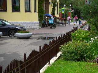 Дом «Шопен» на Юбилейном проспекте претендует на победу в конкурсе благоустройства