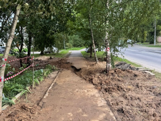 Ливневую канализацию начали ремонтировать в Калининце