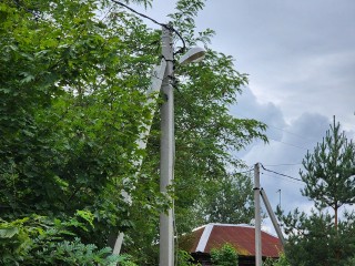 На улицах Лотошина обновят уличные фонари