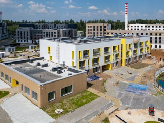 Строительство нового детского сада завершается в Красногорске