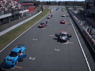На автодроме под Волоколамском вышел на старт первый гоночный Lamborghini