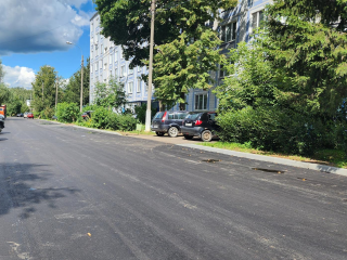 В Домодедове обновили дворы на улице Заря