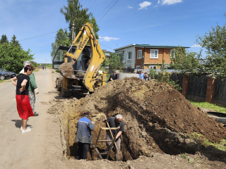 Сети водоснабжения в поселке Зарайский заменят по губернаторской программе