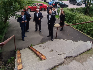Ступени многоэтажки на Шибанкова в Наро-Фоминске отремонтируют за неделю