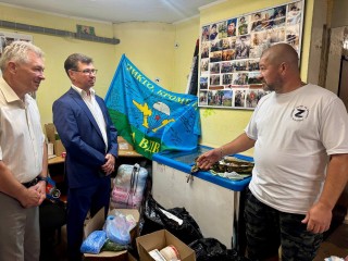 Отправку гуманитарной помощи на СВО обсудили с волонтерами Лыткарина