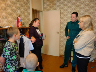 В Орехово-Зуеве семьи с трудной жизненной ситуацией получили полезную помощь