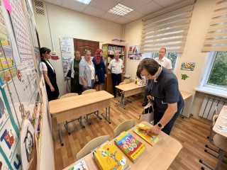 В Лыткарине проверили состояние школ перед новым учебным годом