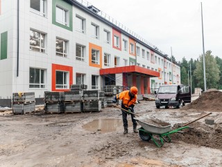 Последняя неделя ремонта школы началась в Ильинском Погосте