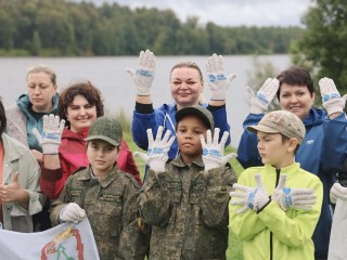 Волоколамские волонтеры очистили берега рек Руза и Городня