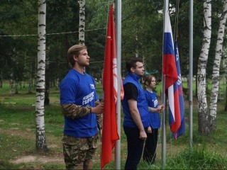 Молодежь Лосино-Петровского испытала себя в патриотическом лагере под Ржевом